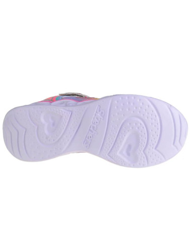 Skechers heart lights-rainbow lux 302308l-smlt szare 27