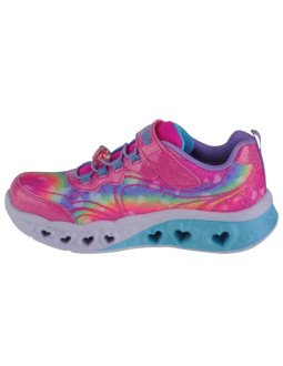 Skechers flutter heart lights-groovy swirl 303253l-hplv różowe 28 2