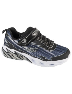Skechers s-lights: light storm 2.0 - bolt brights 400149l-bkgy czarne 28