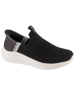 Skechers slip-ins ultra flex 3.0 - smooth step 403844l-bkw czarne 27