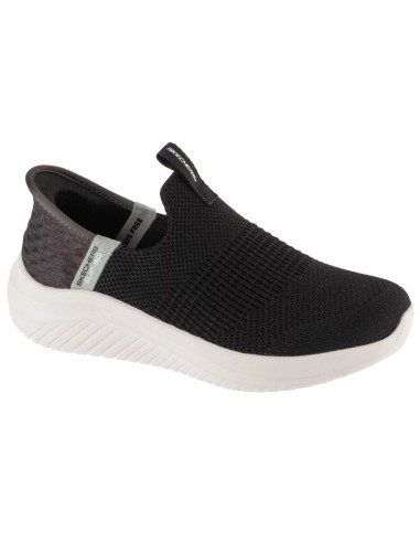 Skechers slip-ins ultra flex 3.0 - smooth step 403844l-bkw czarne 27