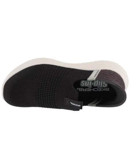 Skechers slip-ins ultra flex 3.0 - smooth step 403844l-bkw czarne 27
