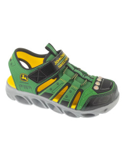 Skechers john deere: hypno-splash - tractor 407070l-gnbk zielone 28