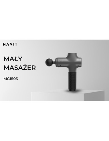 Masażer ręczny pistoletowy havit mg1503