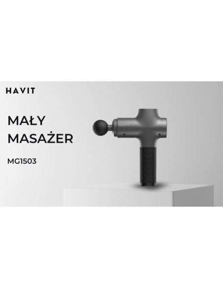 Masażer ręczny pistoletowy havit mg1503