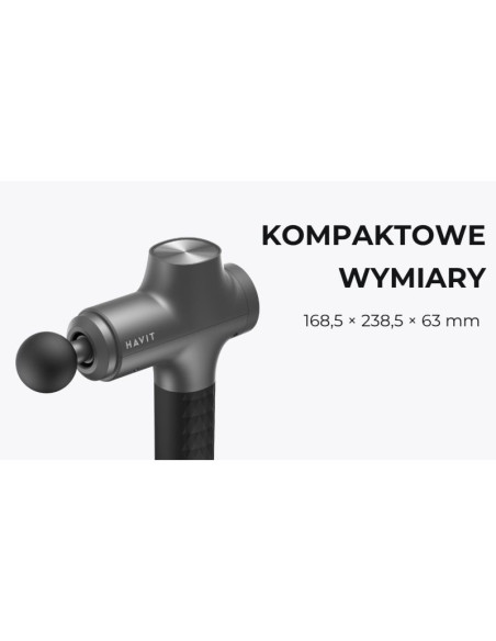 Masażer ręczny pistoletowy havit mg1503