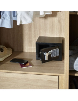 Yale mini electronic safe black sejf podstawowy ysv mini czarny 2