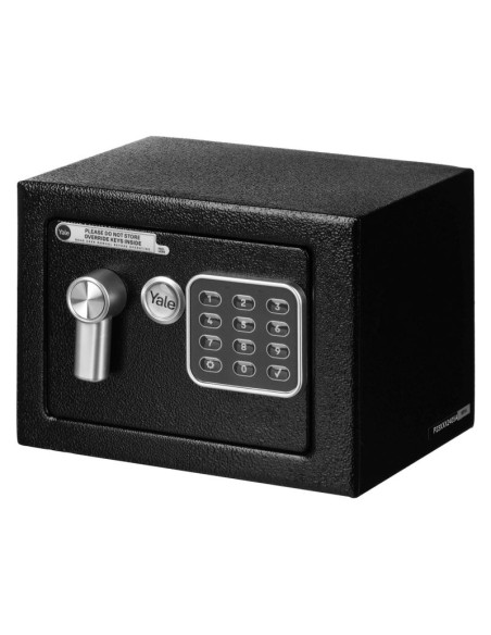Yale mini electronic safe black sejf podstawowy ysv mini czarny