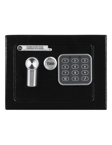 Yale mini electronic safe black sejf podstawowy ysv mini czarny
