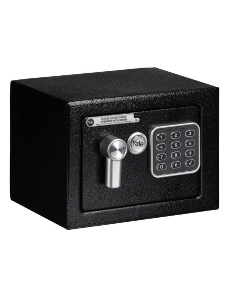 Yale mini electronic safe black sejf podstawowy ysv mini czarny