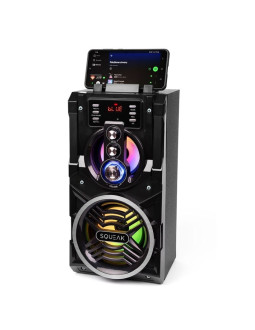 Squeak beatboxer bluetooth 5.1 speaker - głośnik bluetooth z karaoke, radio fm, microsd, aux i usb sq1000 2