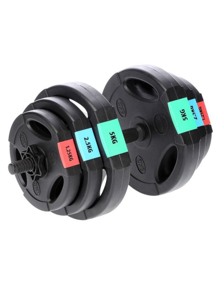 Sztangielka kompozyt 40 kg hms sg40 (2 części) (wyprzedaż)