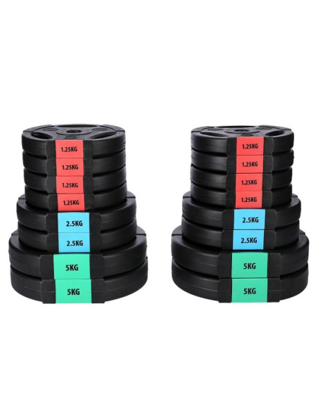 Sztangielka kompozyt 40 kg hms sg40 (2 części) (wyprzedaż)