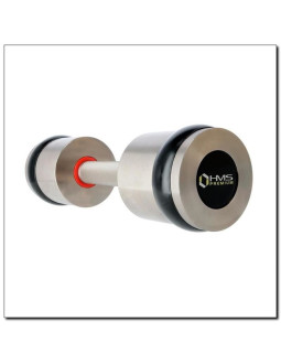 Hantle chromowane 2x9 kg silikonowe elementy hms premium hh09 2