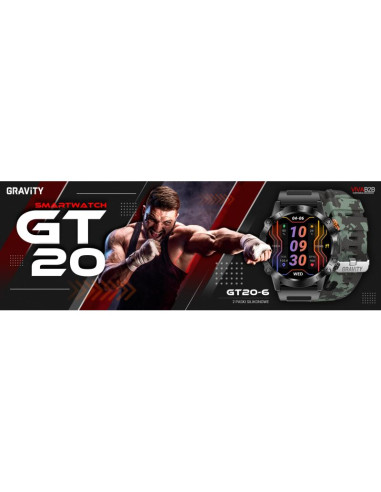 Smartwatch gravity gt20-6