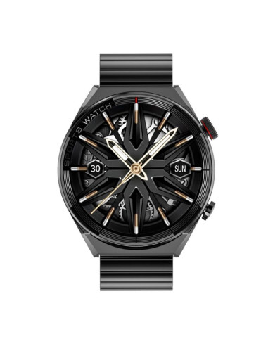 Smartwatch rubicon rnce99 black metal + silicon smarub194