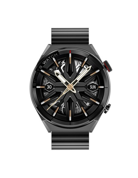 Smartwatch rubicon rnce99 black metal + silicon smarub194