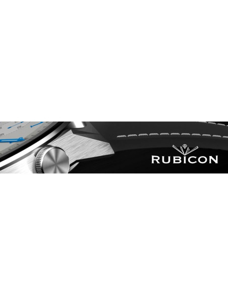 Smartwatch rubicon rnce99 black metal + silicon smarub194