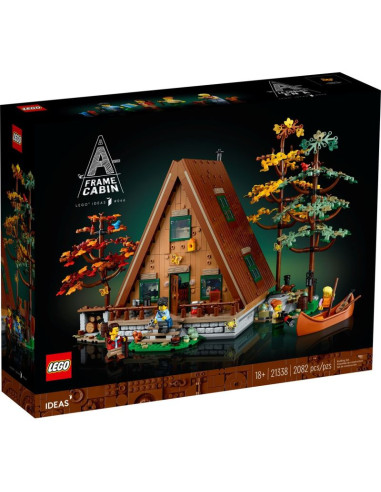 Lego ideas 21338 chatka w kształcie litery a