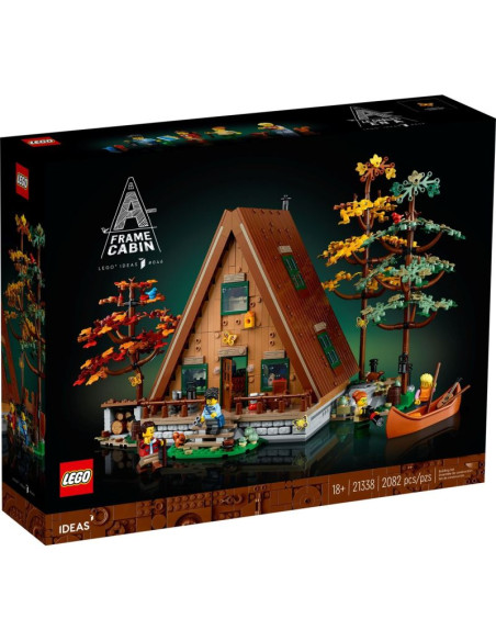 Lego ideas 21338 chatka w kształcie litery a