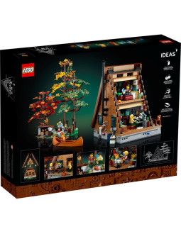 Lego ideas 21338 chatka w kształcie litery a 2
