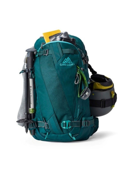 Plecak turystyczny damski gregory targhee 30 s/m, emerald teal
