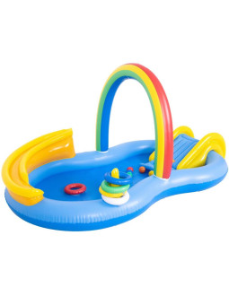 Basen dziecięcy plac zabaw tęcza 220x122cm 51348 2