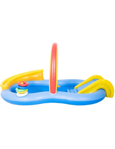 Basen dziecięcy plac zabaw tęcza 220x122cm 51348