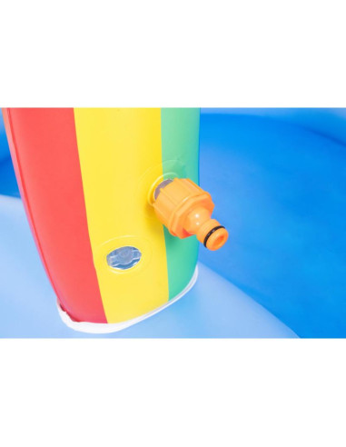 Basen dziecięcy plac zabaw tęcza 220x122cm 51348