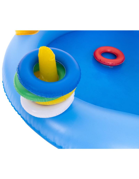 Basen dziecięcy plac zabaw tęcza 220x122cm 51348