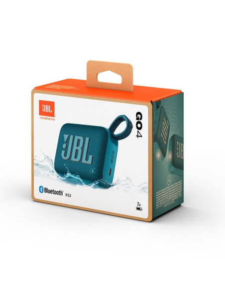 Jbl go 4 blu głośnik przenośny bluetooth niebieski