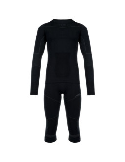 Bielizna męska viking gary 3/4 set bamboo roz. l czarna