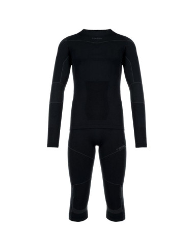 Bielizna męska viking gary 3/4 set bamboo roz. l czarna