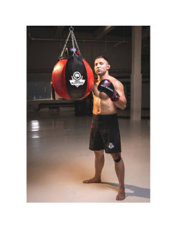 30 kg - grusza bokserska sk30 - czarno - czerwona 2