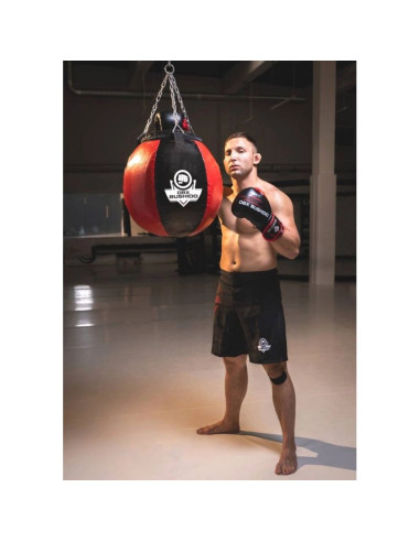 30 kg - grusza bokserska sk30 - czarno - czerwona