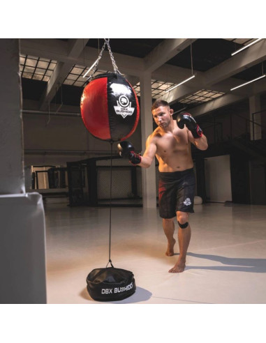 30 kg - grusza bokserska sk30 - czarno - czerwona
