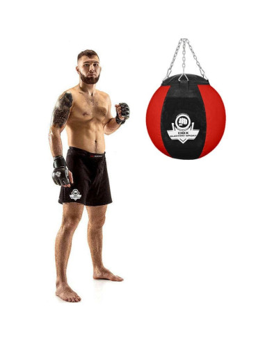30 kg - grusza bokserska sk30 - czarno - czerwona