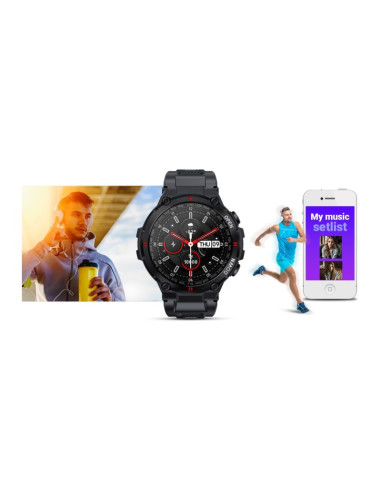 Smartwatch giewont czarny gw430-1