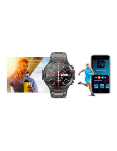 Smartwatch giewont szary gw430-2