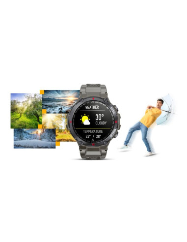 Smartwatch giewont szary gw430-2