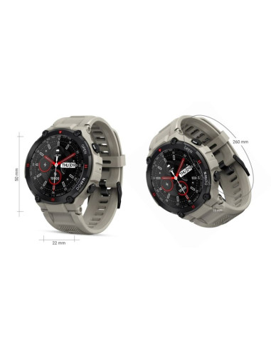 Smartwatch giewont szary gw430-2