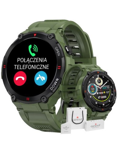 Smartwatch giewont zielony gw430-3