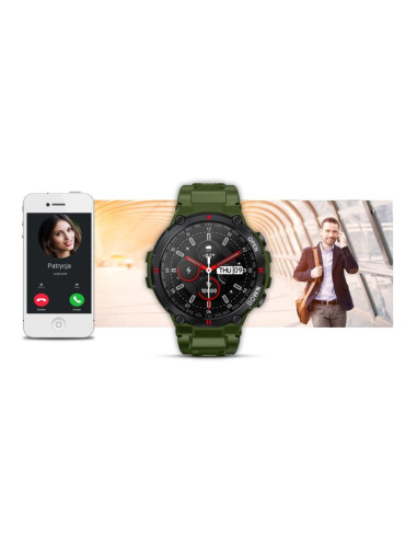 Smartwatch giewont zielony gw430-3