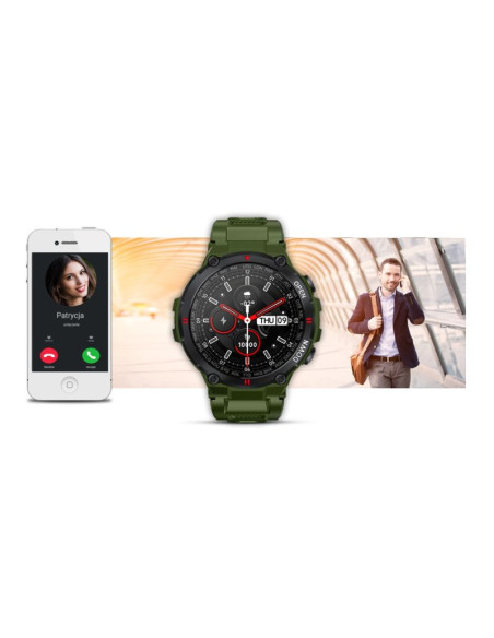 Smartwatch giewont zielony gw430-3