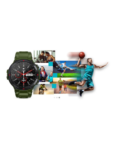 Smartwatch giewont zielony gw430-3