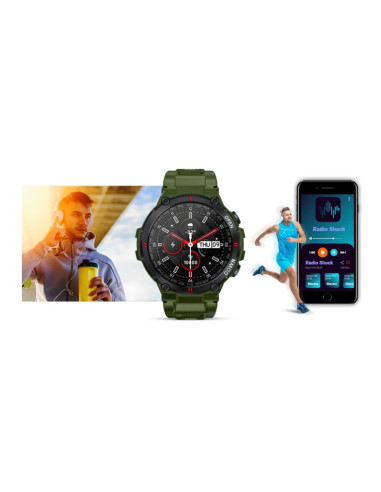 Smartwatch giewont zielony gw430-3