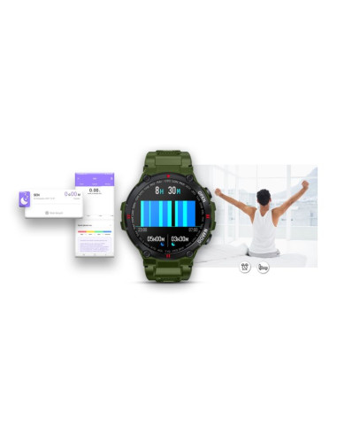 Smartwatch giewont zielony gw430-3