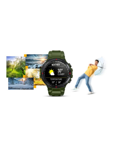 Smartwatch giewont zielony gw430-3
