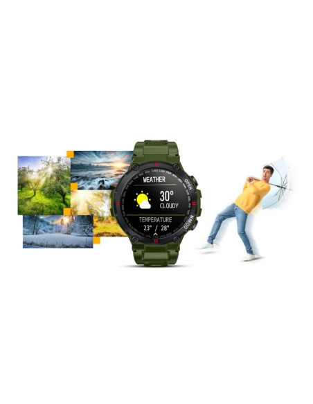 Smartwatch giewont zielony gw430-3