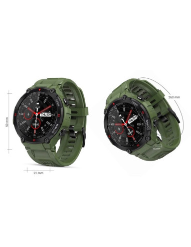 Smartwatch giewont zielony gw430-3